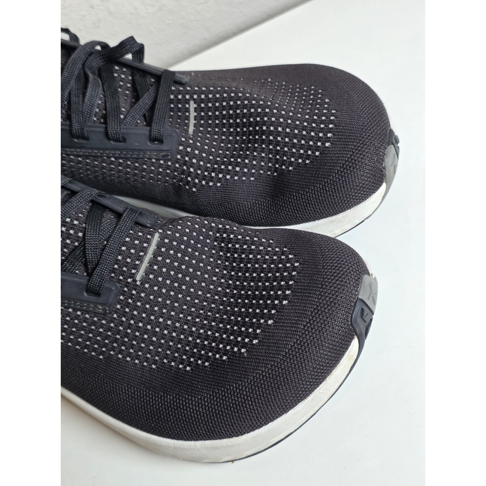 Flux Adapt Runner Shoes Mens Size 9 Black Knit Zero Drop Minimalist Sneakers - Picture 4 of 12